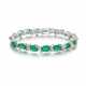 Emerald-Diamond-Bracelet - photo 1 Emerald-Diamond-Bracelet - photo 1