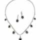 Classic Sapphire-Set: Necklace and Ear Jewellery - photo 1