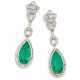 Elegant Emerald-Diamond-Ear-Jewelry - фото 1 Elegant Emerald-Diamond-Ear-Jewelry - фото 1