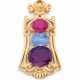 Kashmir Sapphire and Burma Ruby-Pendant - photo 1 Kashmir Sapphire and Burma Ruby-Pendant - photo 1
