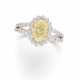 Fancy Yellow Diamond-Ring - photo 1 Fancy Yellow Diamond-Ring - photo 1