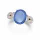 Sri Lanka Sapphire-Diamond-Ring - photo 1 Sri Lanka Sapphire-Diamond-Ring - photo 1