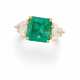 Colombian Emerald Diamond-Ring - photo 1
