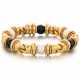 Onyx-Pearl-Gold-Bracelet - photo 1