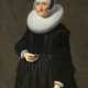 Dutch School. Portrait of a Lady with White Mobcap and Ruff - Foto 1