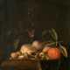 Juriaen van Streek. Still Life with a Glassy Lid Cup as well as an Orange, Walnuts and Bread on a Silver Bowl - фото 1