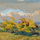 Elisabeth Büchsel. Blooming Brooms in the Wind on Hiddensee - Foto 1