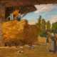 Friedrich Kallmorgen. At the Grain Threshing - photo 1