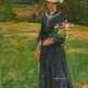 Friedrich Kallmorgen. Helen with Flower Bouquet - photo 1