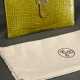 Hermès "Béarn Soufflet" Brieftasche aus hellgrünem… - Foto 1 Hermès "Béarn Soufflet" Brieftasche aus hellgrünem… - Foto 1
