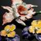 3 Pieces of floral costume jewellery with rhinesto… - photo 1 3 Pieces of floral costume jewellery with rhinesto… - photo 1
