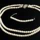 Double strand freshwater cultured pearl necklace w… - photo 1