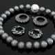 5 assorted jewellery items: pair of Wilm hematite … - photo 1 5 assorted jewellery items: pair of Wilm hematite … - photo 1