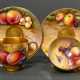 2 Various Royal Worcester mocha cups/saucers with … - photo 1