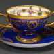 Ambrosius Lamm splendid cup/saucer with double han… - photo 1