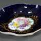 Four-cornered Meissen bowl with polychrome floral … - photo 1