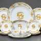 33 Pieces Meissen dinner service ‘Reicher gelber H… - photo 1