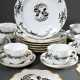 12 Pieces Meissen coffee set ‘Schwarzer Reicher Ho… - photo 1
