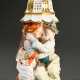 Large figural Meissen sugar shaker ‘Japanese Coupl… - photo 1