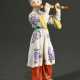 Meissen figurine ‘Japanese woman playing the flute… - photo 1
