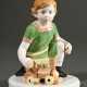 Meissen figurine ‘Boy with Locomotive’, porcelain … - photo 1 Meissen figurine ‘Boy with Locomotive’, porcelain … - photo 1