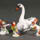 4 Various Meissen miniature figurines ‘Parrot’, ‘S… - photo 1 4 Various Meissen miniature figurines ‘Parrot’, ‘S… - photo 1