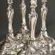 4 Nuremberg Baroque candlestick with curved lines … - photo 1 4 Nuremberg Baroque candlestick with curved lines … - photo 1