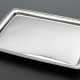 Rectangular tray with delicate fluted rim on ball … - photo 1 Rectangular tray with delicate fluted rim on ball … - photo 1