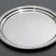 Round English tray with fluted rim, Gorham, USA, 9… - фото 1
