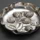 Small confectionery dish with embossed and engrave… - photo 1 Small confectionery dish with embossed and engrave… - photo 1