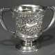 English cup with floral and rocaille ornaments and… - photo 1 English cup with floral and rocaille ornaments and… - photo 1