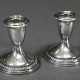 Pair of small American candlesticks with corded ed… - фото 1 Pair of small American candlesticks with corded ed… - фото 1