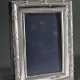 Square silver frame with crossband decoration and … - фото 1