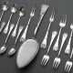 27 Pieces of Danish cutlery ‘Muschel’, various mak… - photo 1 27 Pieces of Danish cutlery ‘Muschel’, various mak… - photo 1