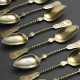 12 Historicism mocha spoon with twisted handle and… - photo 1