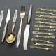 24 Various pieces of Russian cutlery with coloured… - photo 1 24 Various pieces of Russian cutlery with coloured… - photo 1