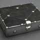 Small box with diamond pattern and rivets on torto… - photo 1 Small box with diamond pattern and rivets on torto… - photo 1