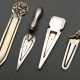 4 Various bookmarks with sculpted ends and shapes:… - photo 1