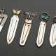 5 Various bookmarks with sculpted ends: “Butterfli… - photo 1 5 Various bookmarks with sculpted ends: “Butterfli… - photo 1