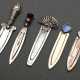 5 Various bookmarks with sculpted ends: “hearts, f… - photo 1