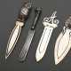 4 Various bookmarks with sculpted ends: “Letter A,… - photo 1 4 Various bookmarks with sculpted ends: “Letter A,… - photo 1
