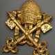 Papal emblem consisting of crossed keys and tiara,… - photo 1 Papal emblem consisting of crossed keys and tiara,… - photo 1
