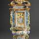 Majolica wall-mounted holy water font in baroque a… - фото 1