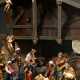 Große Weihnachts-Krippe mit Stallgebäude (56x100x4… - Foto 1