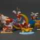 7 Various humorous Christmas figures, including Sc… - photo 1 7 Various humorous Christmas figures, including Sc… - photo 1