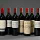9 Diverse Flaschen Rotwein: 3x 1995 Chateau Saint … - Foto 1