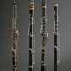 3 Woodwind instruments, consisting of 1 clarinet i… - photo 1