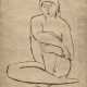 Zinger, Oleg (1910-1998) ‘Seated Nude’ 1948, etchi… - photo 1 Zinger, Oleg (1910-1998) ‘Seated Nude’ 1948, etchi… - photo 1