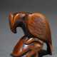 Strong Mingei boxwood netsuke ‘Eagle on rock’, hei… - photo 1 Strong Mingei boxwood netsuke ‘Eagle on rock’, hei… - photo 1