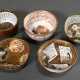 5 Various Japanese porcelain sake bowls with ornam… - photo 1 5 Various Japanese porcelain sake bowls with ornam… - photo 1